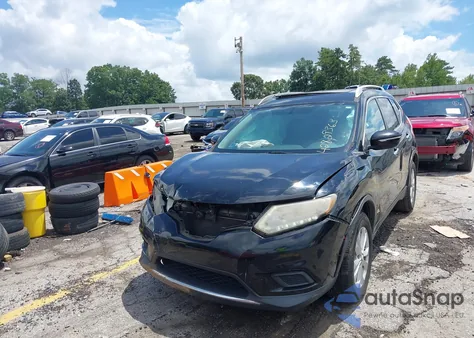 2015 Nissan Rogue Sv z USA, uszkodzony, nr VIN KNMAT2MV0FP592559